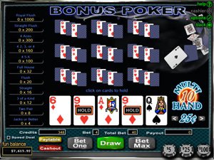 apercu Bonus Poker