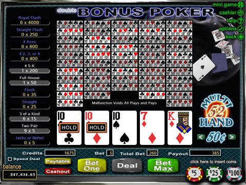 apercu Double Double Bonus Poker