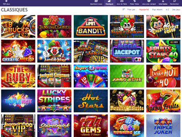 aperçu de jeux Casino LeJackpot