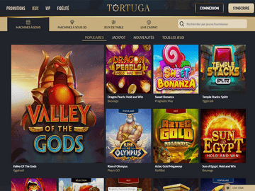 aperçu de jeux Casino Tortuga