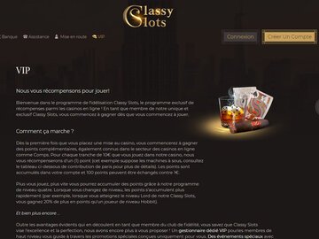 aperçu de jeux Classy Slots Casino