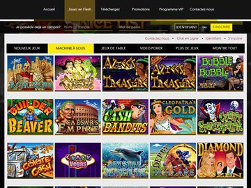 aperçu de jeux Le Bon Casino