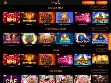 aperçu de jeux Online Casino Fortune Clock