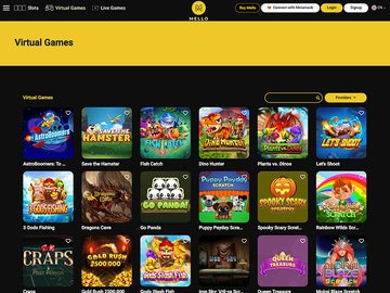 aperçu de jeux Online Casino Site Mello