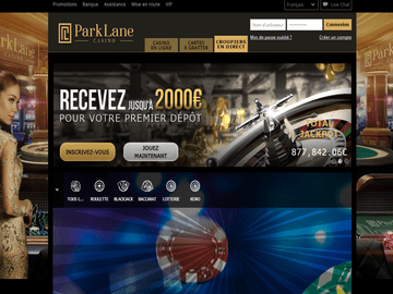 aperçu de jeux ParkLane Casino