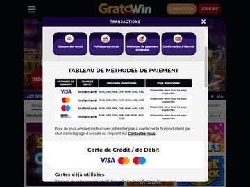 banque Casino Gratowin