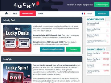 banque Lucky8 Casino